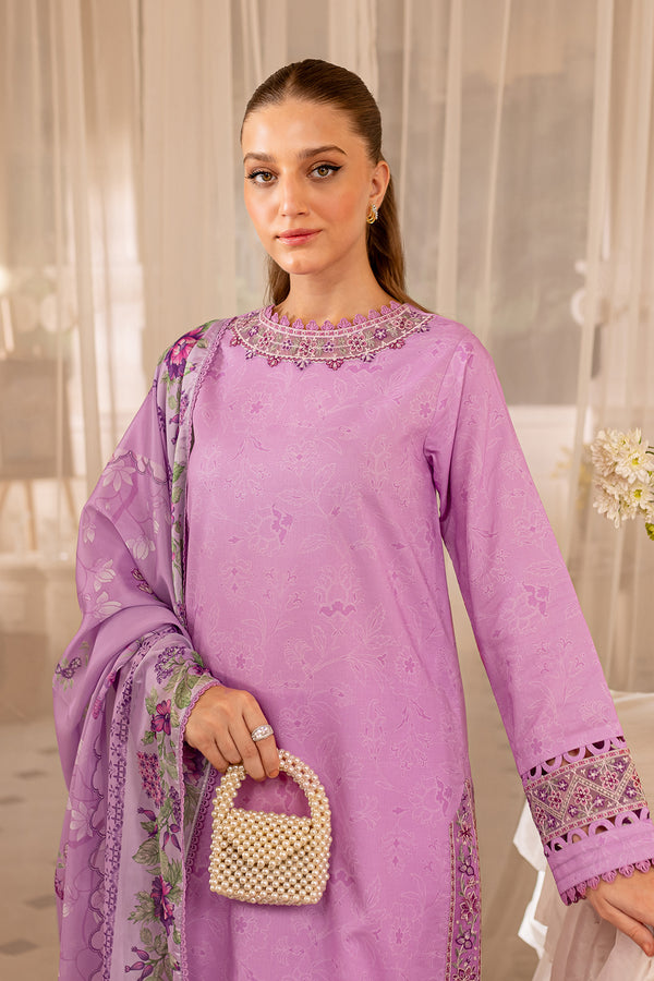 Farasha | Seraya Lawn 24 | VOILET by Farasha - Designer Dress - Type: Ladies Clothes - Available at Libayah - 100% Original