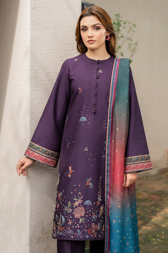 Jazmin | Winter Edition 24 | KHADDAR UW-0050 by Jazmin - Designer Dress - Type: Luxury - Available at Libayah - 100% Original