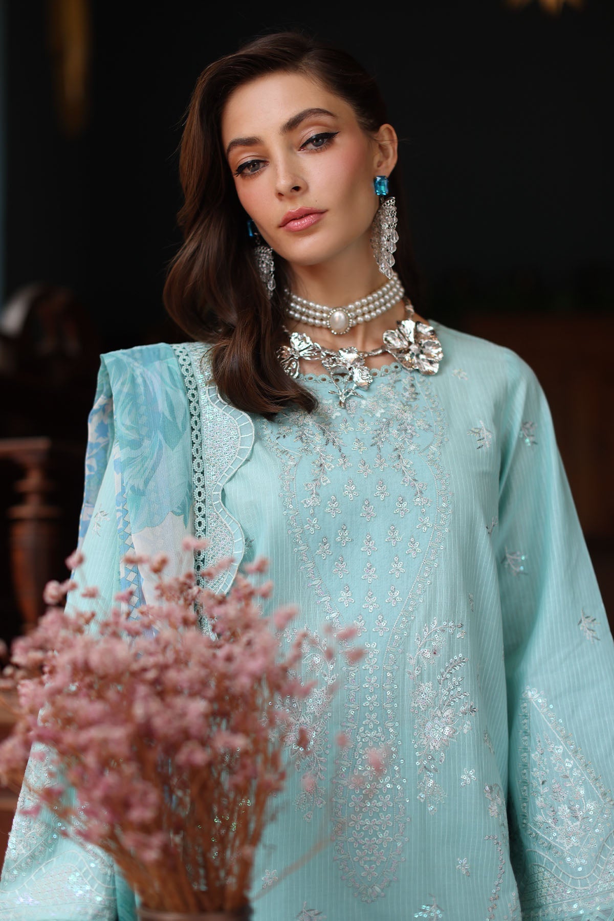 Nureh | Maya Lawn | NS-156 by Nureh - Designer Dress - Type: Ladies Clothes - Available at Libayah - 100% Original