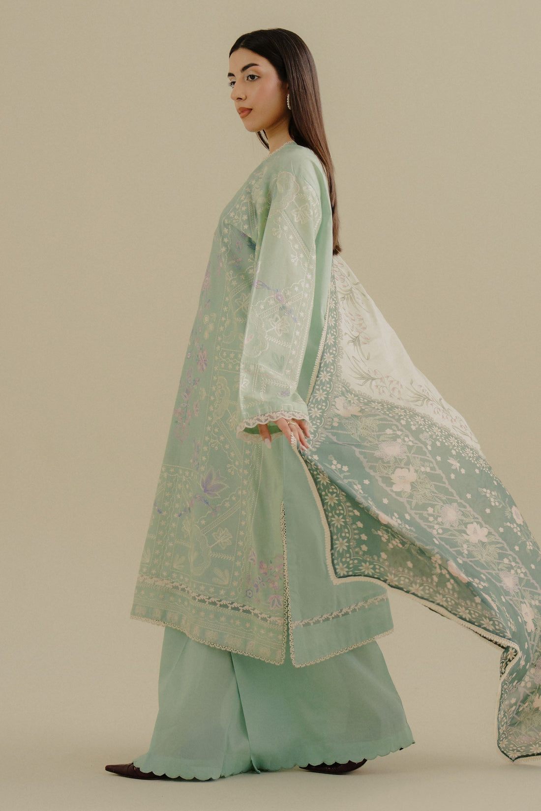 Zara Shahjahan | Coco Lawn 25 | Nyssa-10A by Zara Sahjahan - Designer Dress - Type: Ladies Clothes - Available at Libayah - 100% Original