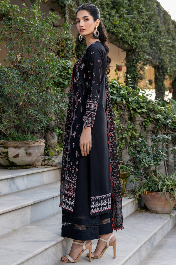 Farasha | Summer Weaves Embroidered Lawn | Black Rose by Farasha - Designer Dress - Type: Ladies Clothes - Available at Libayah - 100% Original