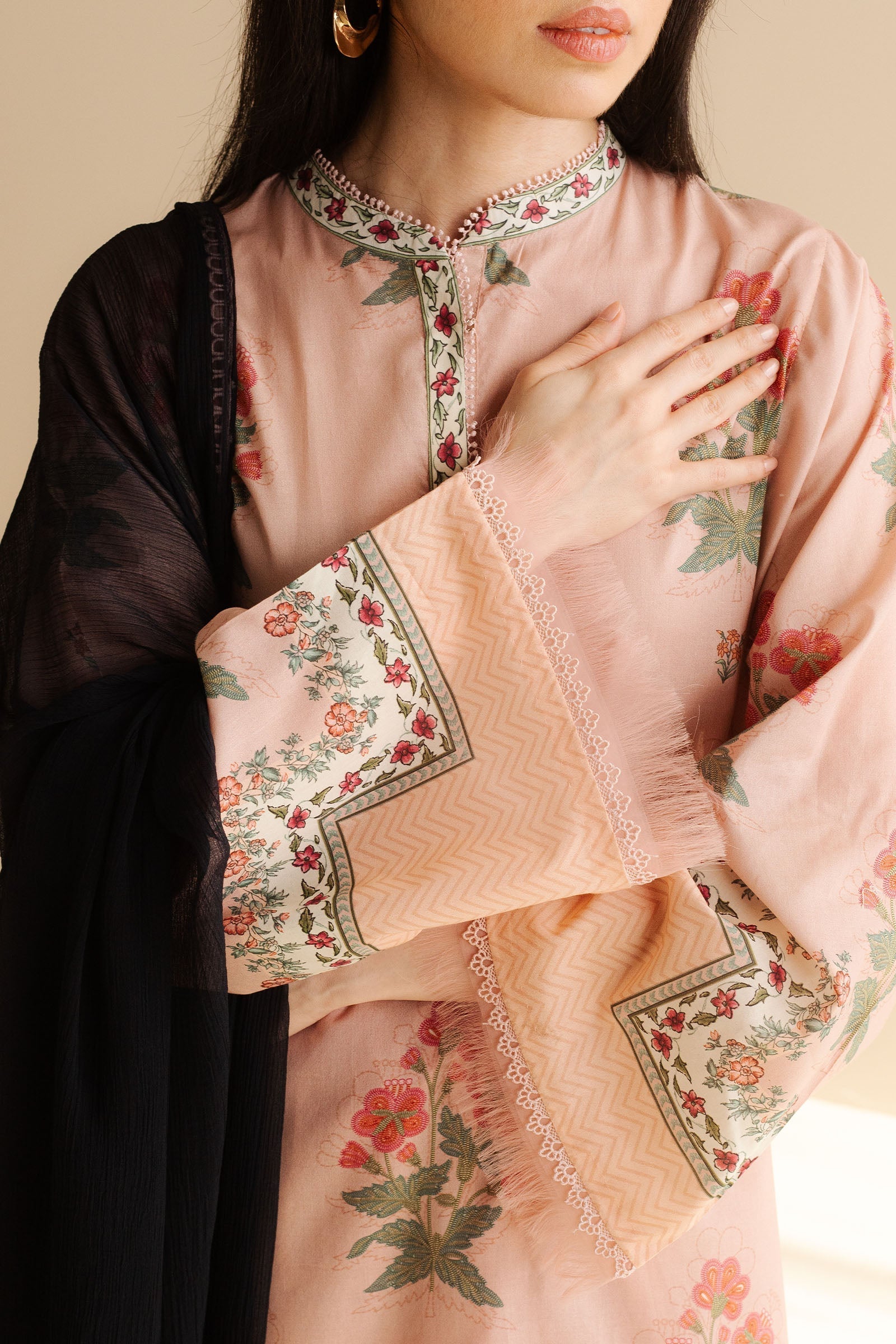 Zara Shahjahan | Coco Prints | Raya-2A by Zara Shahjahan - Designer Dress - Type: Ladies Clothes - Available at Libayah - 100% Original