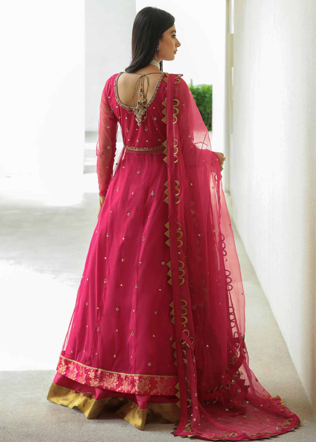 Purple Haze Pret Studio | Apsara Formals | Rose Pink Pashwas by Purple Haze - Designer Dress - Type: Ladies Clothes - Available at Libayah - 100% Original