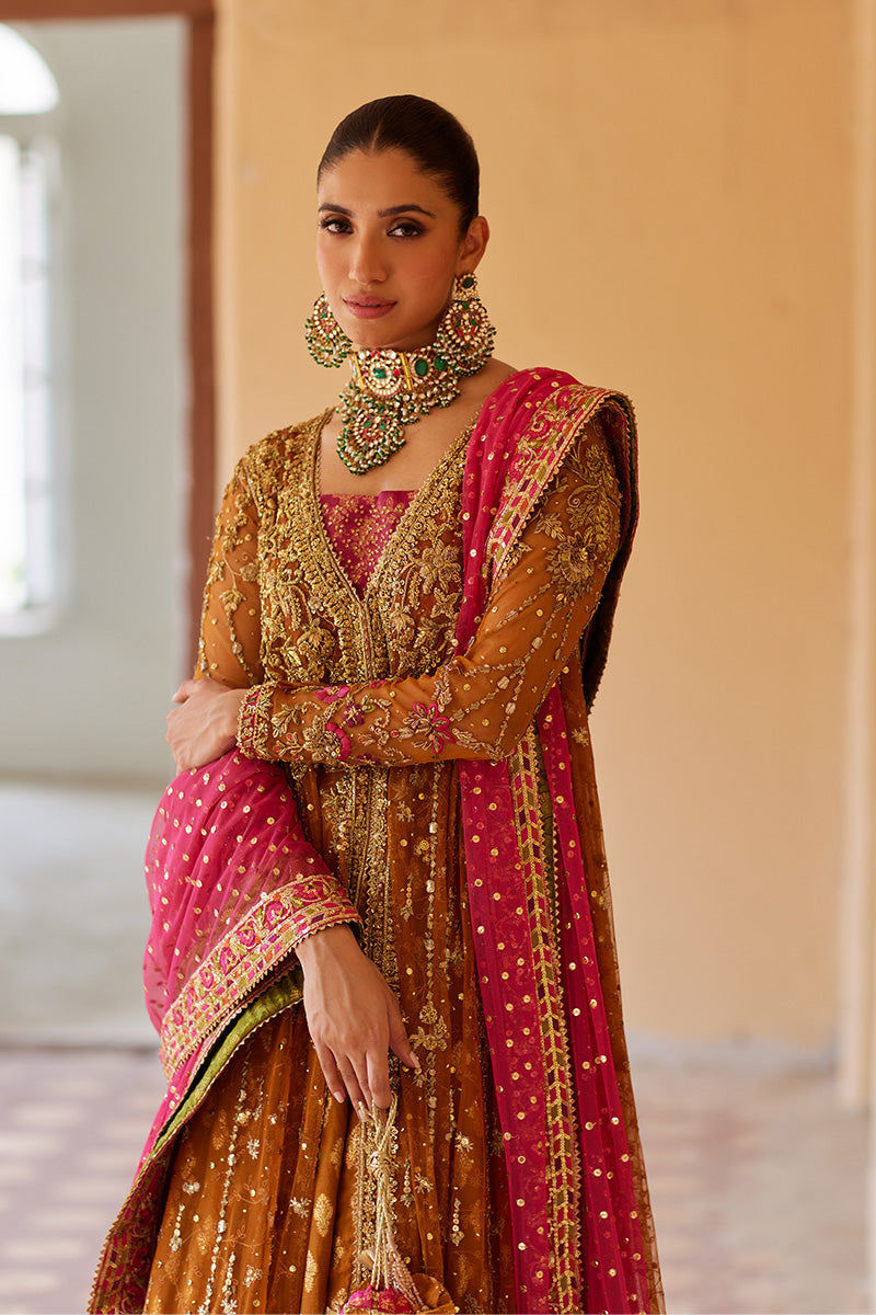 Mina Hassan | Formal Dholki Collection | Nour by Mina Hassan - Designer Dress - Type: Ladies Clothes - Available at Libayah - 100% Original