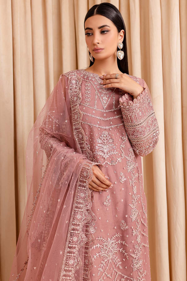 Farasha | Lumiere Formals | PASTEL PEACH by Farasha - Designer Dress - Type: Formal - Available at Libayah - 100% Original