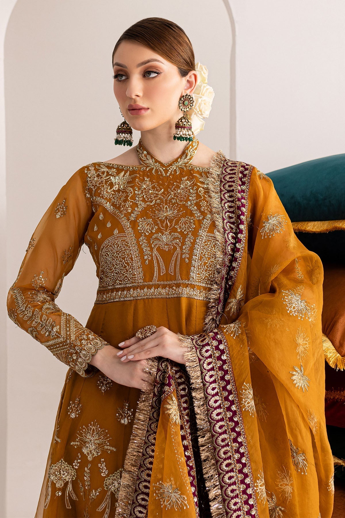 Nureh | Fancy Formals | NP-514 by Nureh - Designer Dress - Type: Formal - Available at Libayah - 100% Original