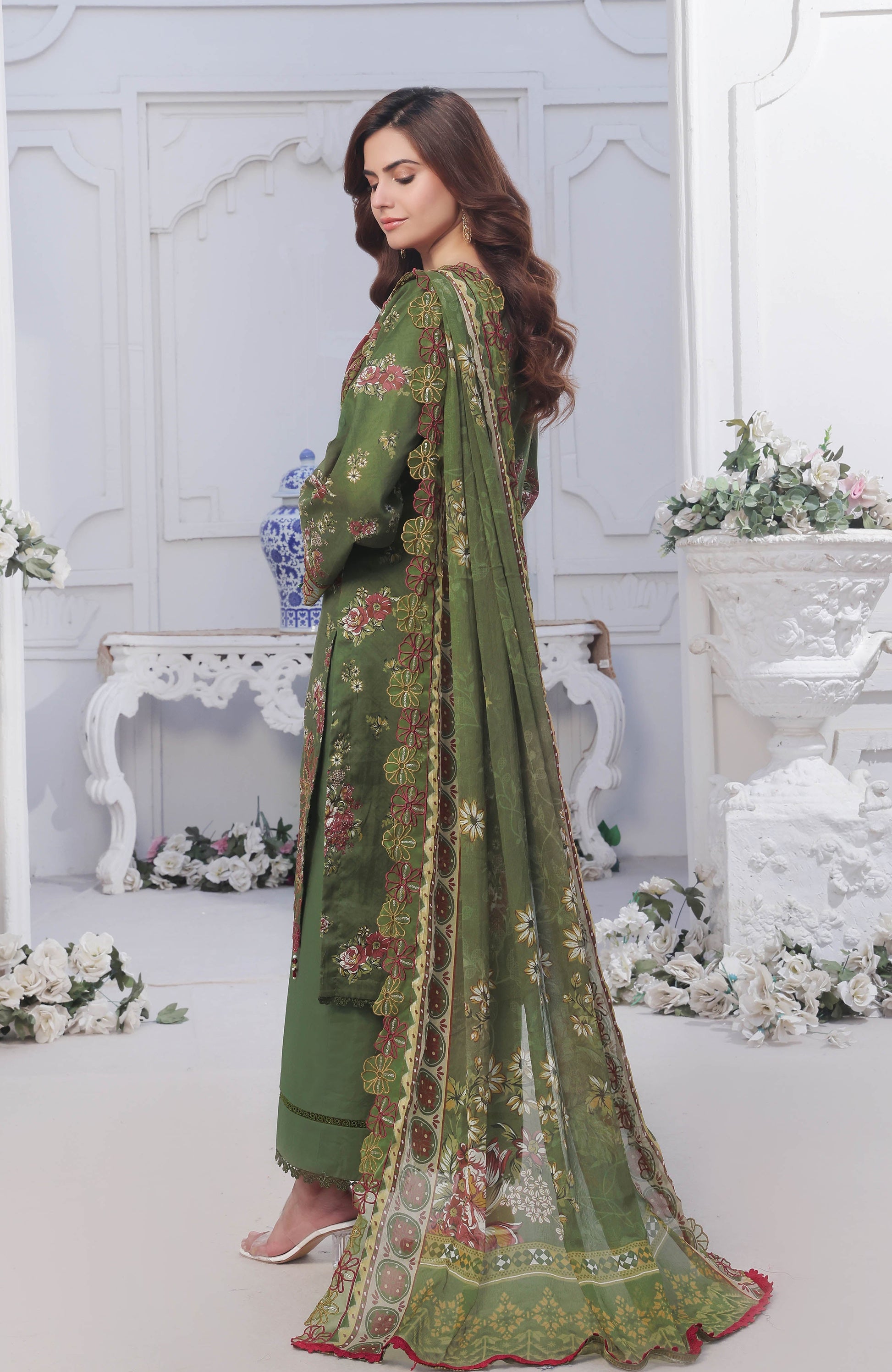 Al Zohaib | Applique Kari Cutwork Edit 25 | ACE-25-03 by Alzohaib - Designer Dress - Type: Ladies Clothes - Available at Libayah - 100% Original
