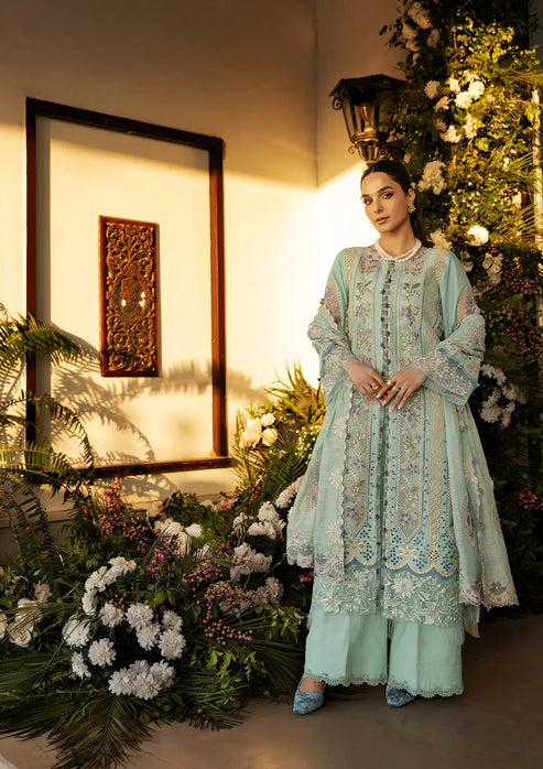 Kahf Premium | Luxury Lawn 25 | KLR-10 Elva by Kahf Premium - Designer Dress - Type: Ladies Clothes - Available at Libayah - 100% Original