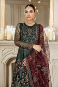 Zarif | Mehroz Formals | PINE GREEN by Zarif - Designer Dress - Type: Ladies Clothes - Available at Libayah - 100% Original