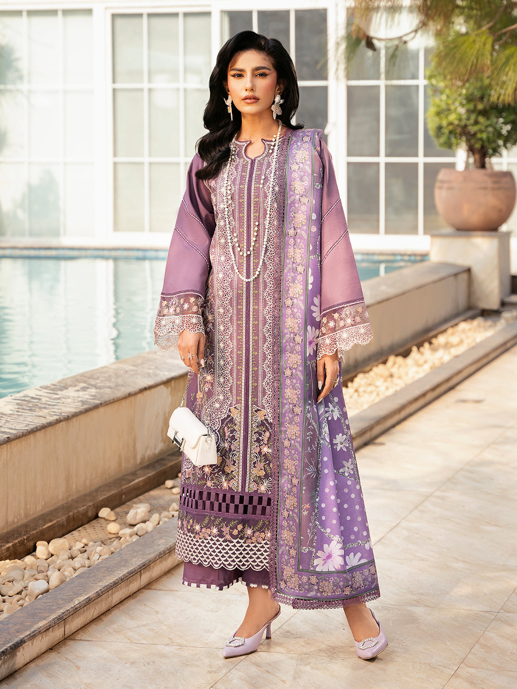 Bin Ilyas | Kayra Summer Edit 25 | 311 - A by Bin Ilyas - Designer Dress - Type: Ladies Clothes - Available at Libayah - 100% Original