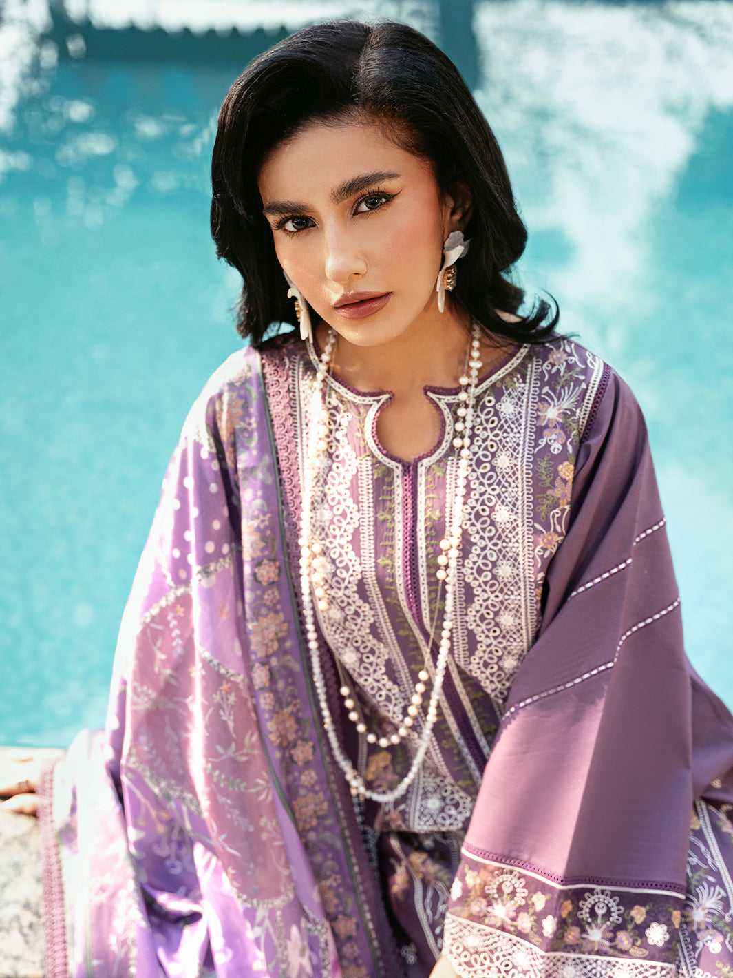 Bin Ilyas | Kayra Summer Edit 25 | 311 - A by Bin Ilyas - Designer Dress - Type: Ladies Clothes - Available at Libayah - 100% Original