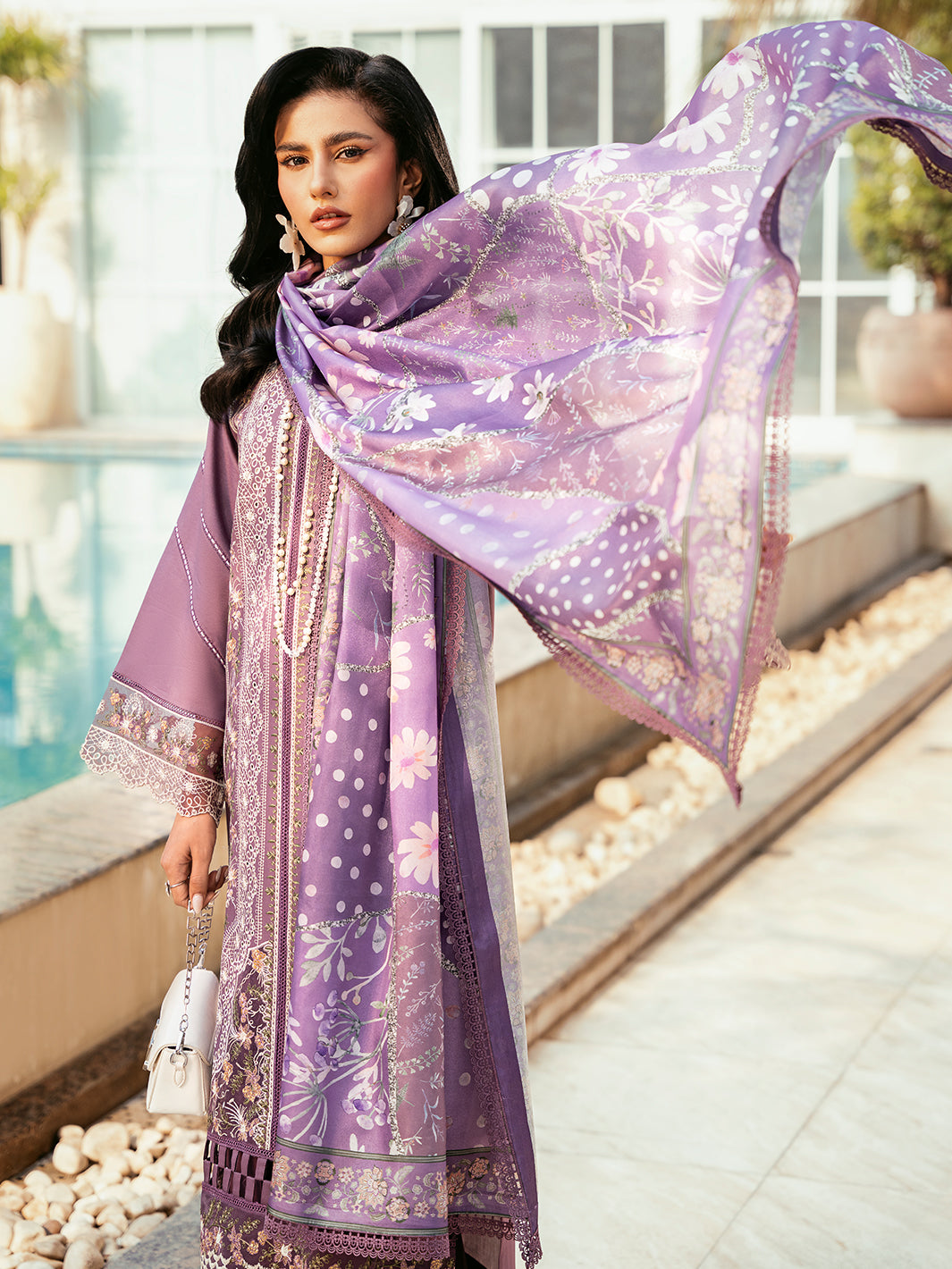 Bin Ilyas | Kayra Summer Edit 25 | 311 - A by Bin Ilyas - Designer Dress - Type: Ladies Clothes - Available at Libayah - 100% Original