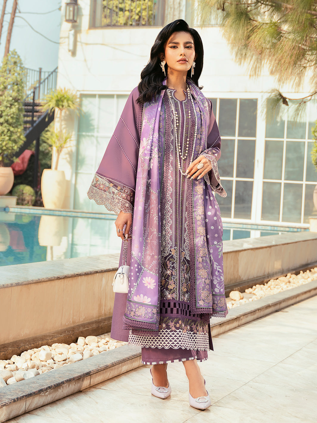Bin Ilyas | Kayra Summer Edit 25 | 311 - A by Bin Ilyas - Designer Dress - Type: Ladies Clothes - Available at Libayah - 100% Original