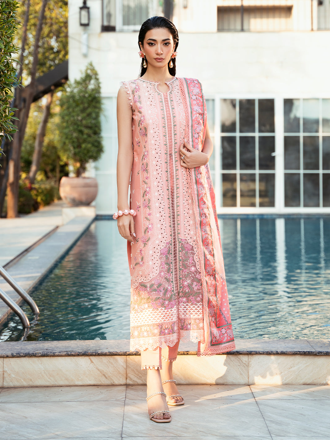 Bin Ilyas | Kayra Summer Edit 25 | 311 - B by Bin Ilyas - Designer Dress - Type: Ladies Clothes - Available at Libayah - 100% Original