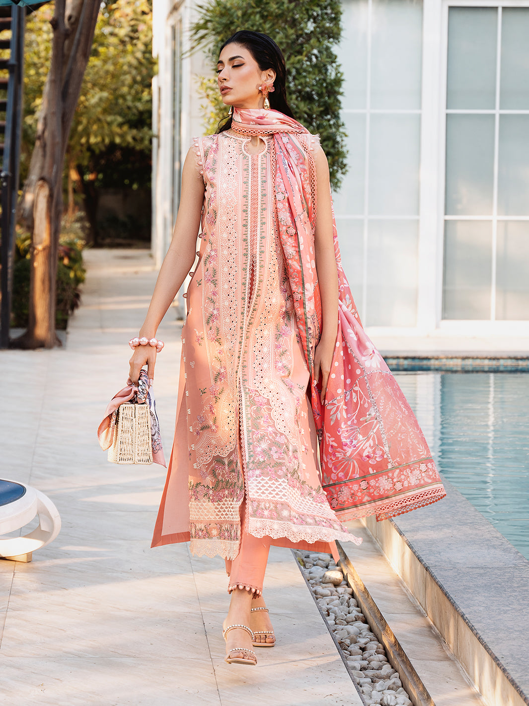 Bin Ilyas | Kayra Summer Edit 25 | 311 - B by Bin Ilyas - Designer Dress - Type: Ladies Clothes - Available at Libayah - 100% Original