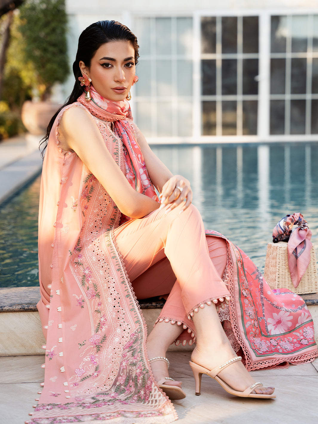 Bin Ilyas | Kayra Summer Edit 25 | 311 - B by Bin Ilyas - Designer Dress - Type: Ladies Clothes - Available at Libayah - 100% Original