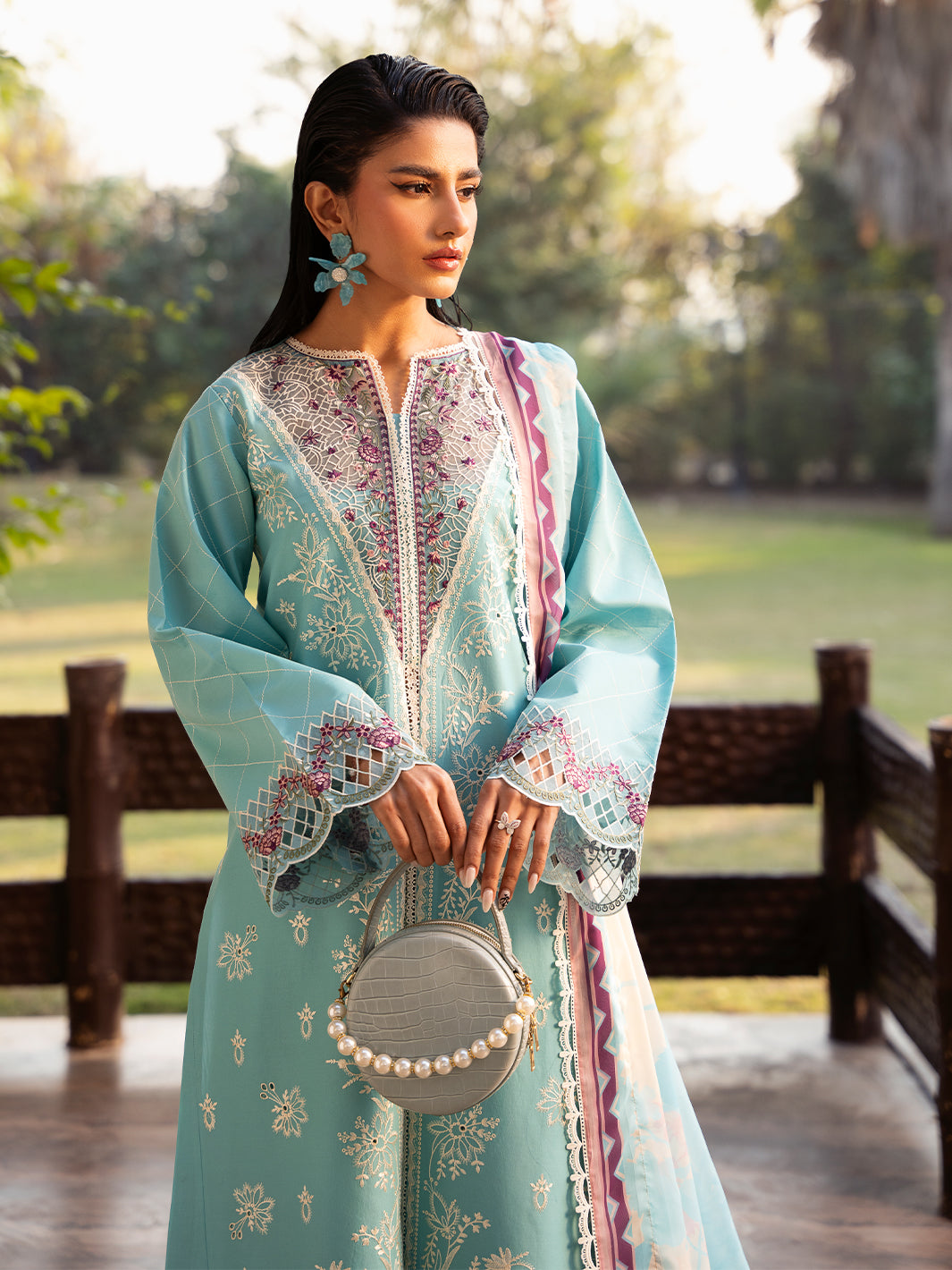 Bin Ilyas | Kayra Summer Edit 25 | 312 - A by Bin Ilyas - Designer Dress - Type: Ladies Clothes - Available at Libayah - 100% Original