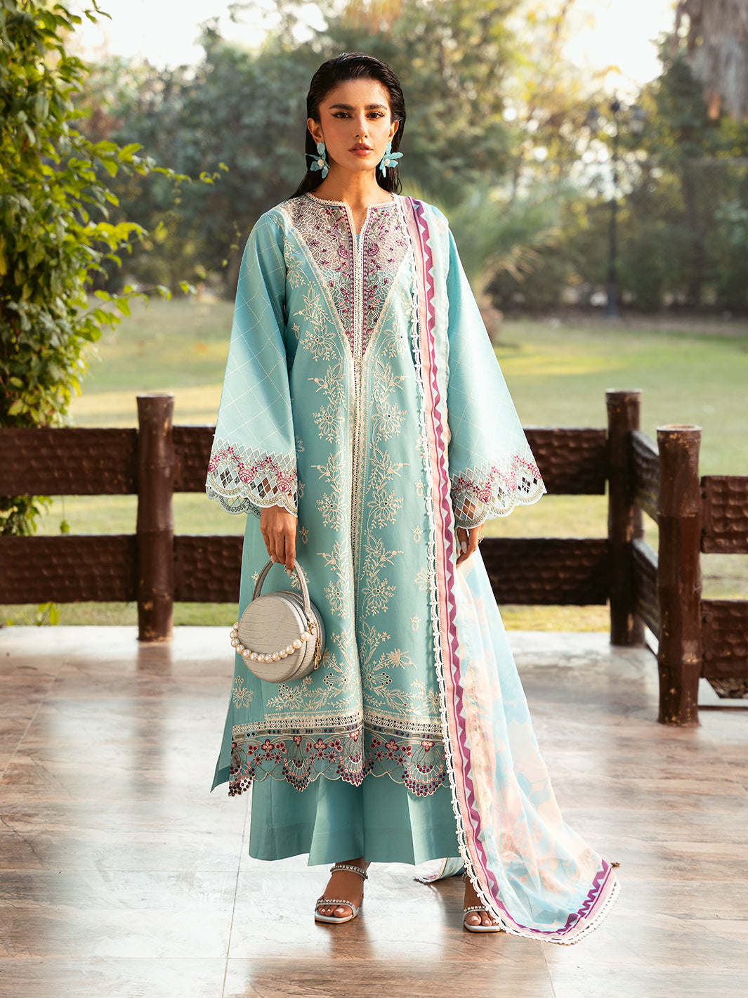 Bin Ilyas | Kayra Summer Edit 25 | 312 - A by Bin Ilyas - Designer Dress - Type: Ladies Clothes - Available at Libayah - 100% Original