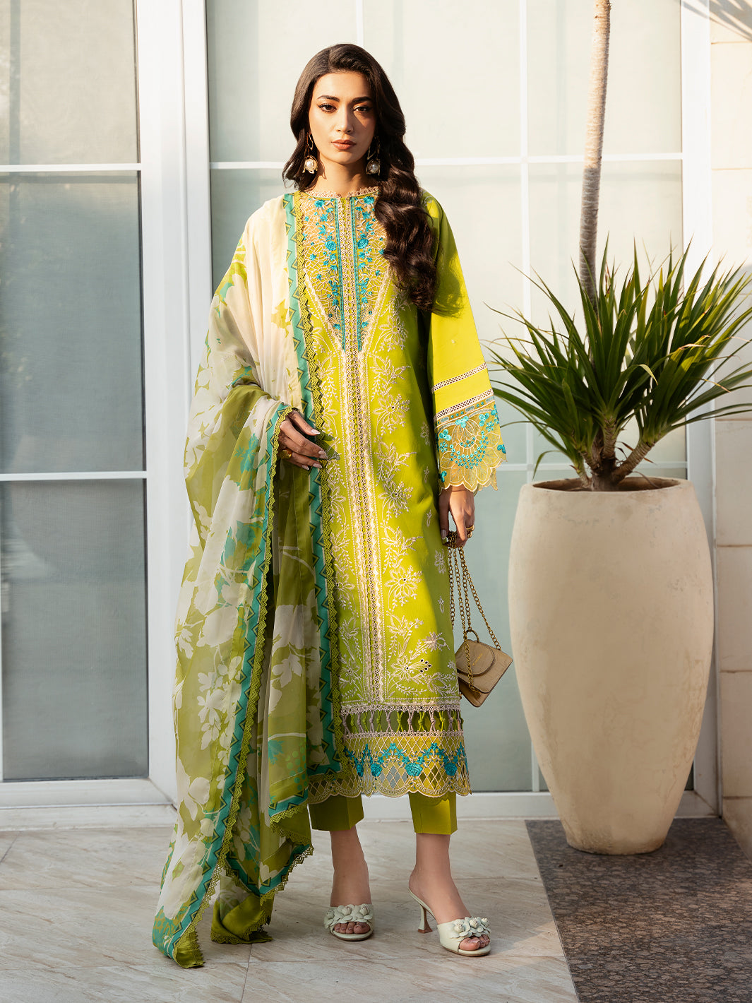 Bin Ilyas | Kayra Summer Edit 25 | 312 - B by Bin Ilyas - Designer Dress - Type: Ladies Clothes - Available at Libayah - 100% Original