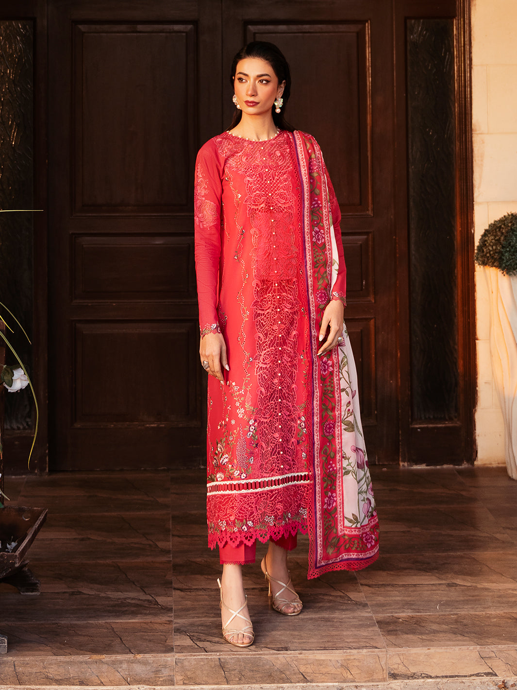 Bin Ilyas | Kayra Summer Edit 25 | 314 - A by Bin Ilyas - Designer Dress - Type: Ladies Clothes - Available at Libayah - 100% Original