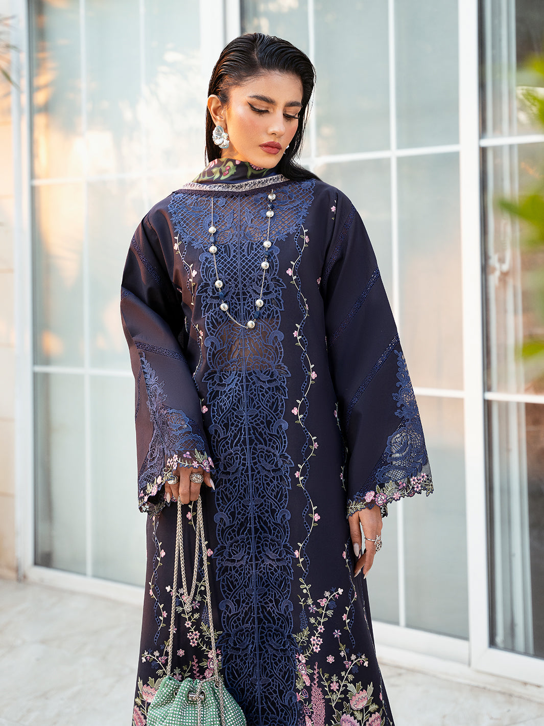 Bin Ilyas | Kayra Summer Edit 25 | 314 - B by Bin Ilyas - Designer Dress - Type: Ladies Clothes - Available at Libayah - 100% Original