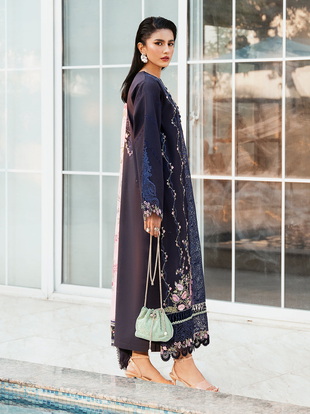 Bin Ilyas | Kayra Summer Edit 25 | 314 - B by Bin Ilyas - Designer Dress - Type: Ladies Clothes - Available at Libayah - 100% Original