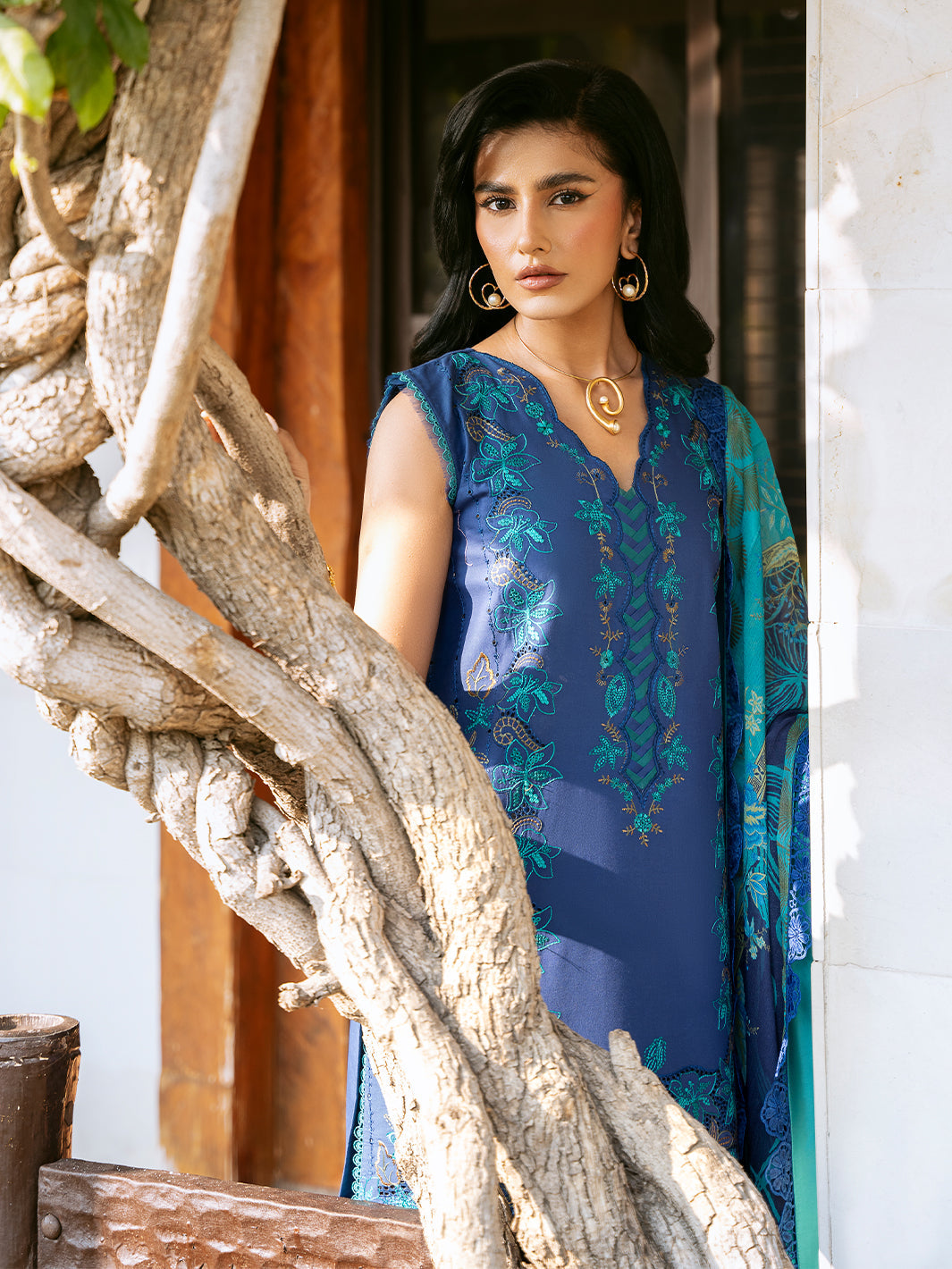 Bin Ilyas | Kayra Summer Edit 25 | 315 - A by Bin Ilyas - Designer Dress - Type: Ladies Clothes - Available at Libayah - 100% Original