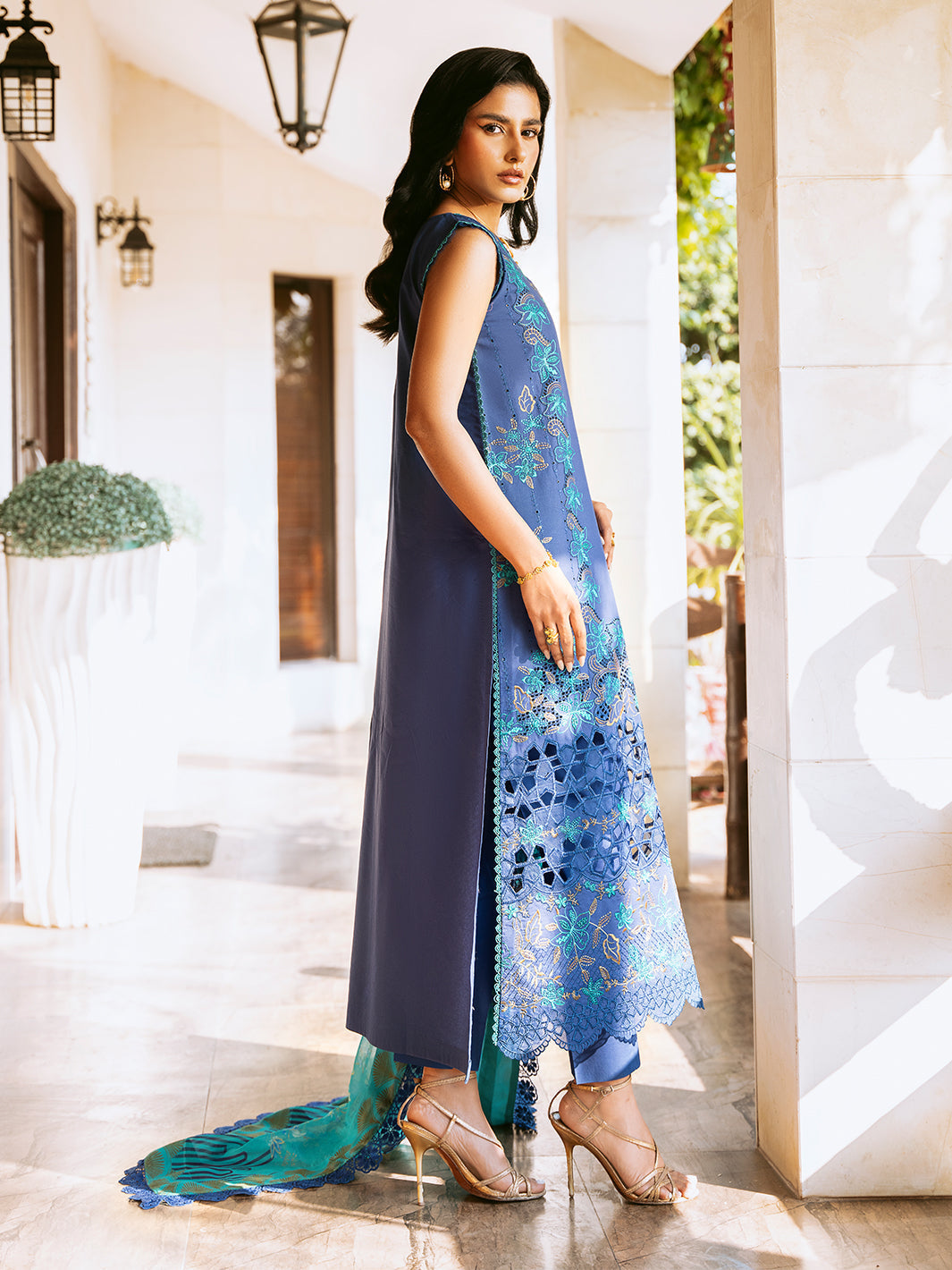 Bin Ilyas | Kayra Summer Edit 25 | 315 - A by Bin Ilyas - Designer Dress - Type: Ladies Clothes - Available at Libayah - 100% Original
