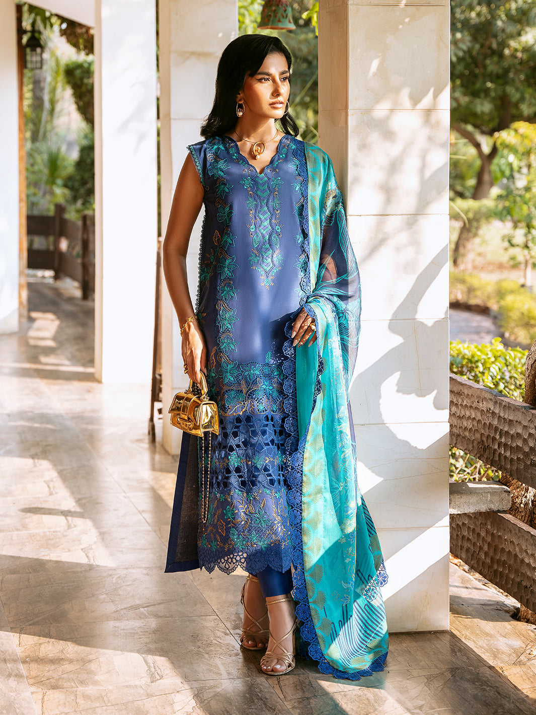 Bin Ilyas | Kayra Summer Edit 25 | 315 - A by Bin Ilyas - Designer Dress - Type: Ladies Clothes - Available at Libayah - 100% Original