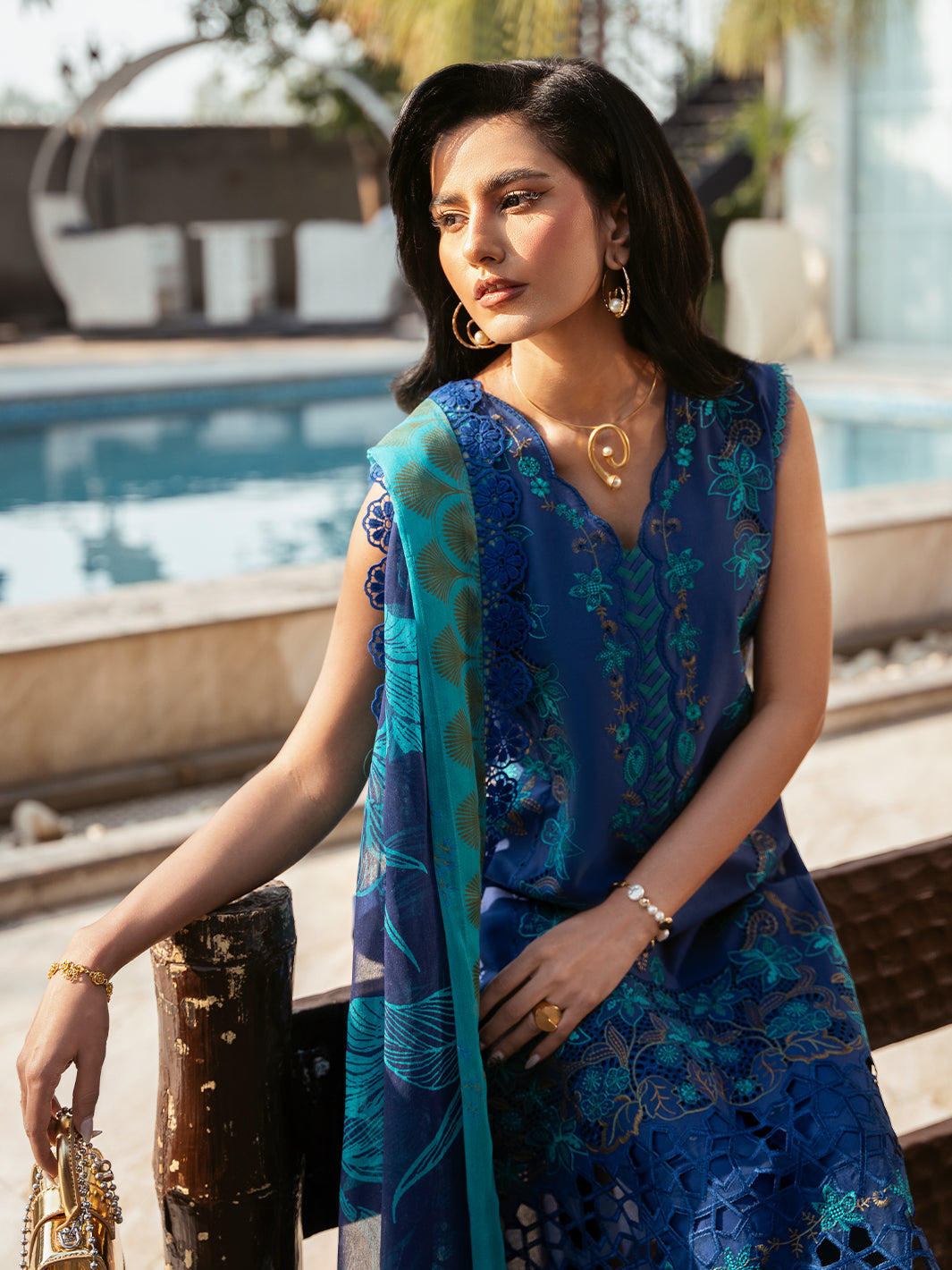 Bin Ilyas | Kayra Summer Edit 25 | 315 - A by Bin Ilyas - Designer Dress - Type: Ladies Clothes - Available at Libayah - 100% Original