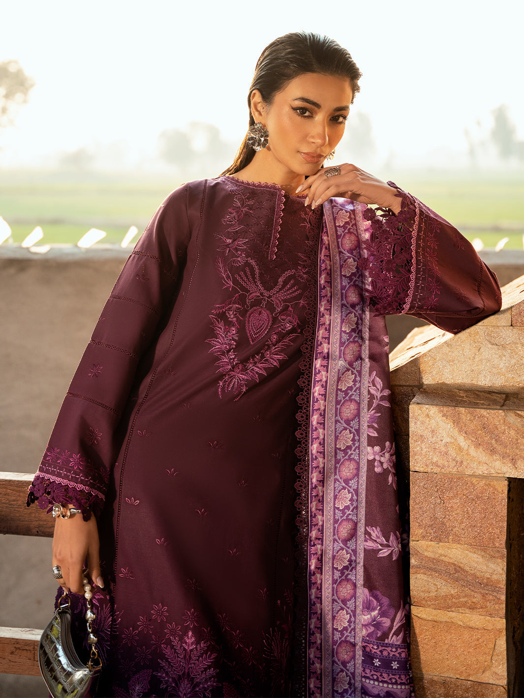 Bin Ilyas | Kayra Summer Edit 25 | 316 - A by Bin Ilyas - Designer Dress - Type: Ladies Clothes - Available at Libayah - 100% Original