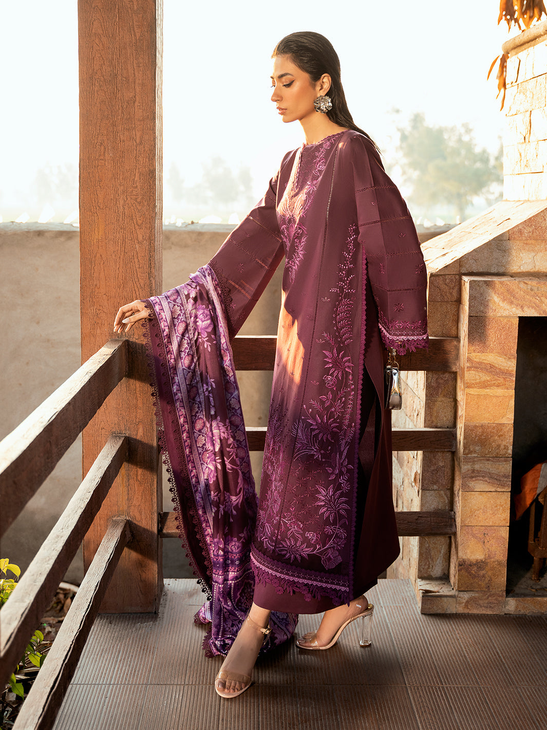 Bin Ilyas | Kayra Summer Edit 25 | 316 - A by Bin Ilyas - Designer Dress - Type: Ladies Clothes - Available at Libayah - 100% Original