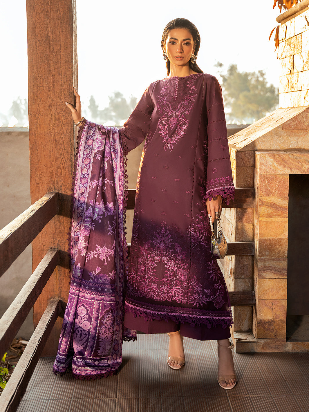 Bin Ilyas | Kayra Summer Edit 25 | 316 - A by Bin Ilyas - Designer Dress - Type: Ladies Clothes - Available at Libayah - 100% Original