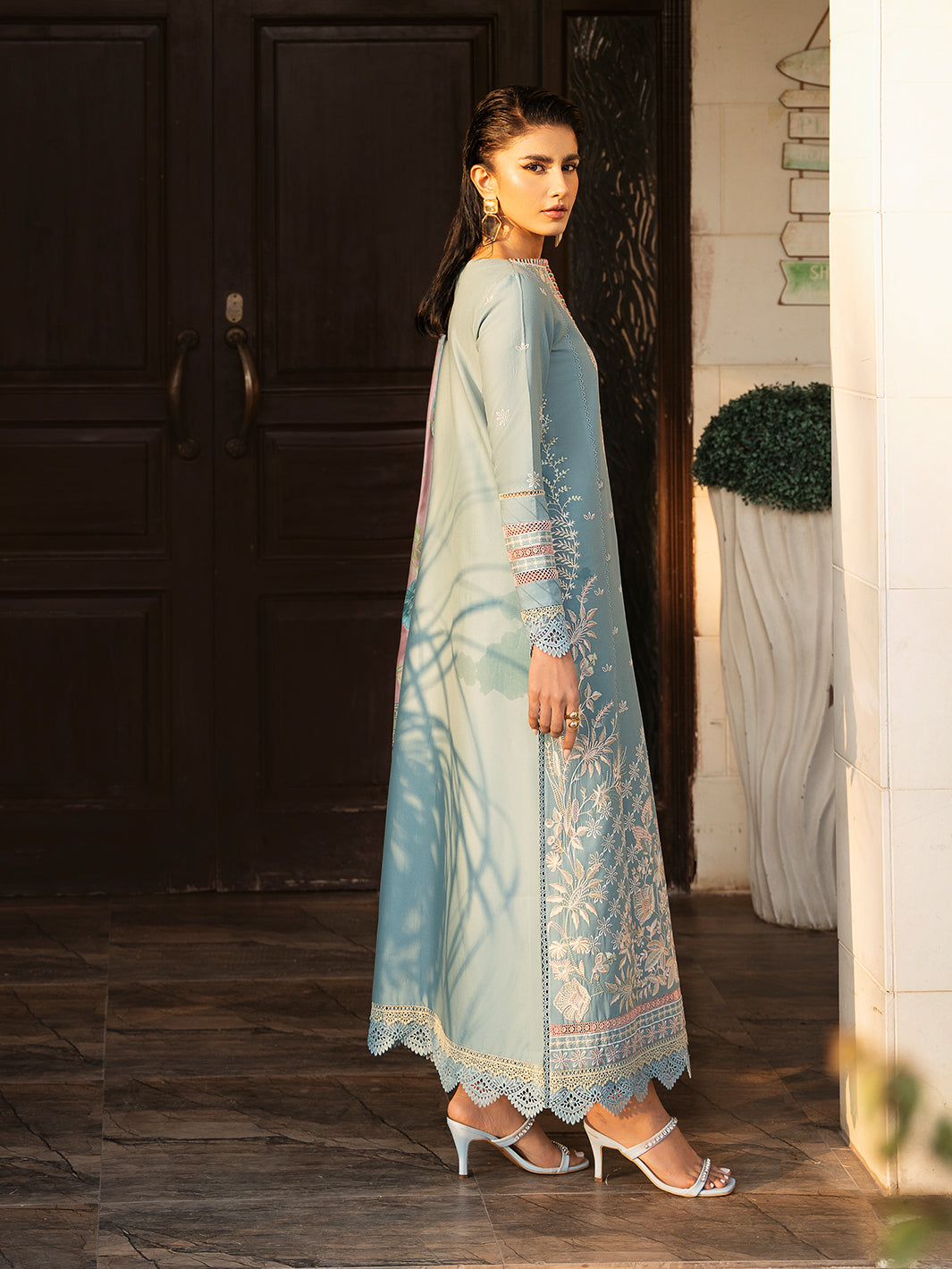 Bin Ilyas | Kayra Summer Edit 25 | 316 - B by Bin Ilyas - Designer Dress - Type: Ladies Clothes - Available at Libayah - 100% Original