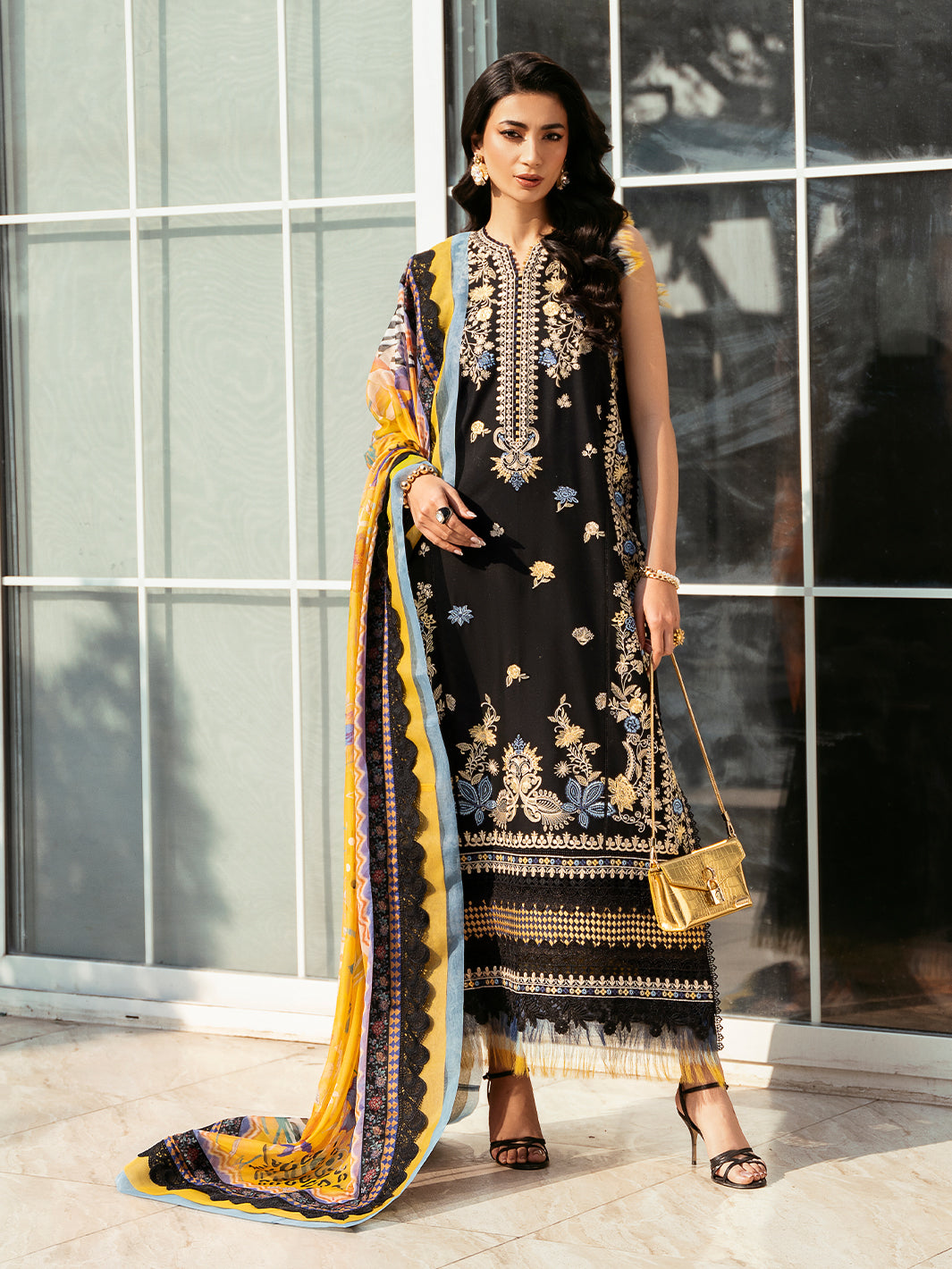 Bin Ilyas | Kayra Summer Edit 25 | 317 - A by Bin Ilyas - Designer Dress - Type: Ladies Clothes - Available at Libayah - 100% Original