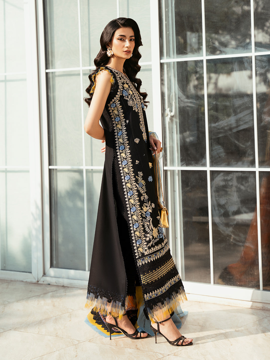 Bin Ilyas | Kayra Summer Edit 25 | 317 - A by Bin Ilyas - Designer Dress - Type: Ladies Clothes - Available at Libayah - 100% Original