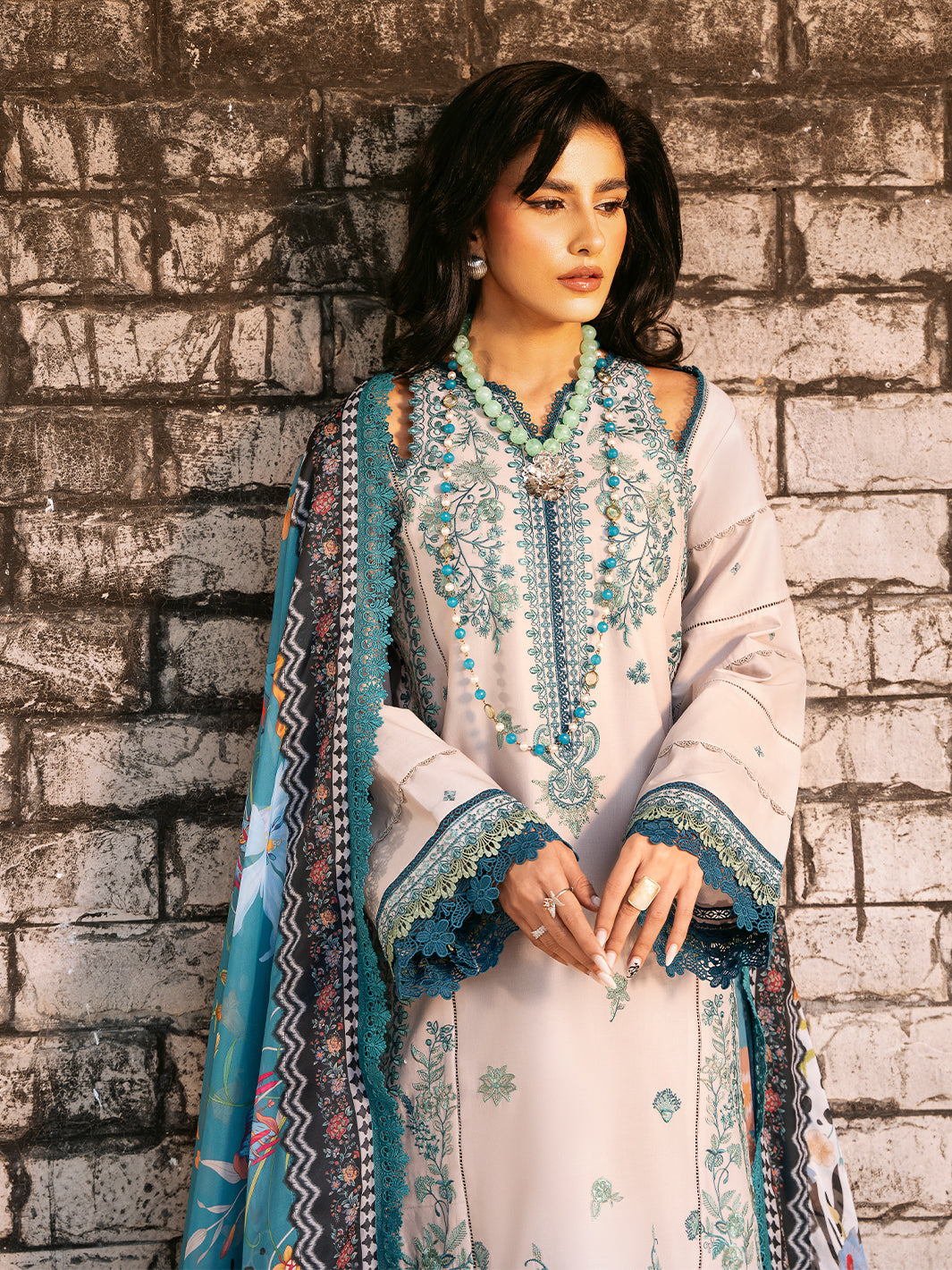 Bin Ilyas | Kayra Summer Edit 25 | 317 - B by Bin Ilyas - Designer Dress - Type: Ladies Clothes - Available at Libayah - 100% Original