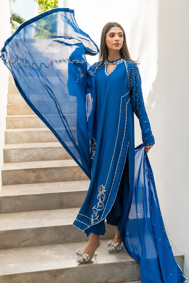 Chic Ophicial | Celenia Pret | Electric Blue by Chic Ophicial - Designer Dress - Type: Ladies Clothes - Available at Libayah - 100% Original