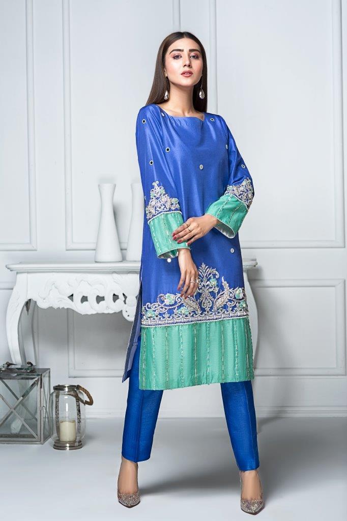 Hana | Eclectic Ready to Wear | Sapphire Twinkle by Hana - Designer Dress - Type: Ladies Clothes - Available at Libayah - 100% Original