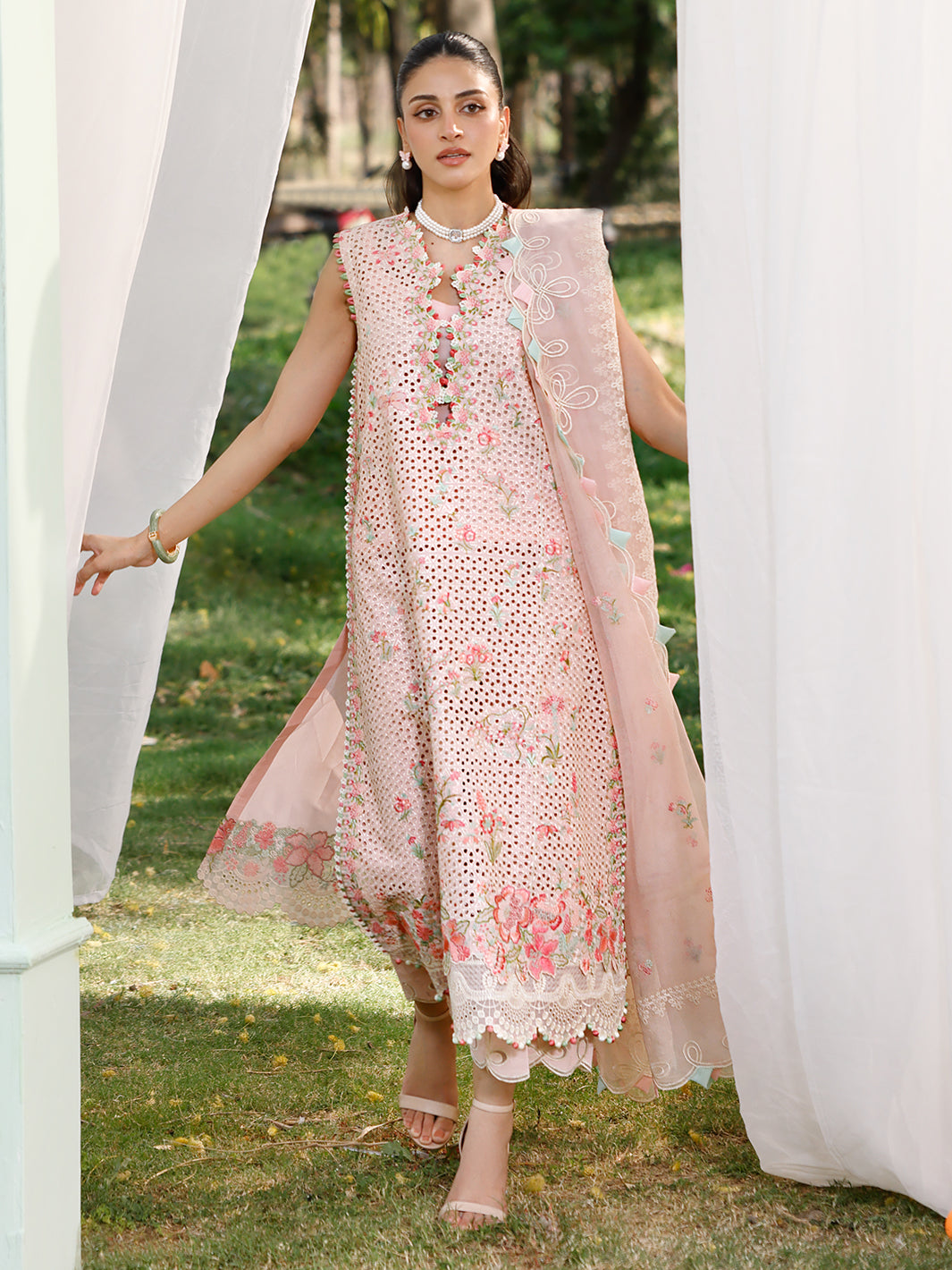 Bin Ilyas | Carnival Summer Edit 25 | 31 - A by Bin Ilyas - Designer Dress - Type: Ladies Clothes - Available at Libayah - 100% Original