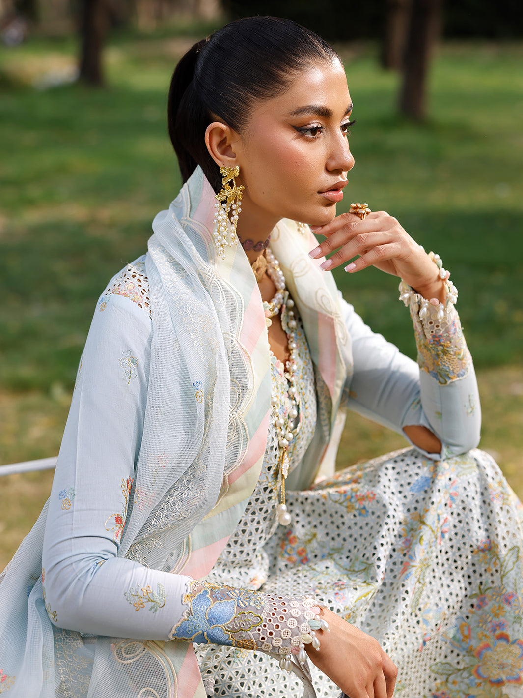 Bin Ilyas | Carnival Summer Edit 25 | 31 - B by Bin Ilyas - Designer Dress - Type: Ladies Clothes - Available at Libayah - 100% Original