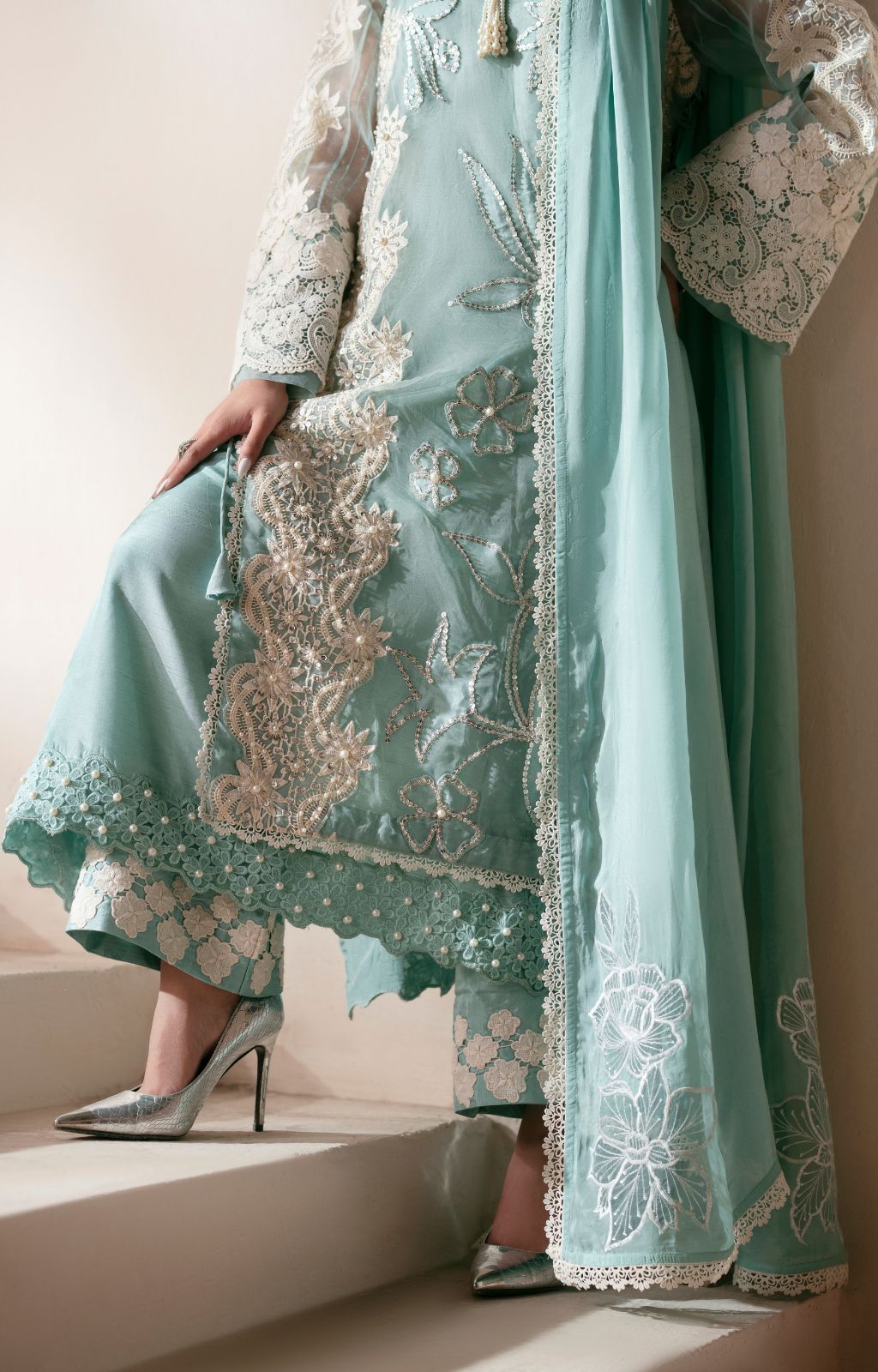 Ajr Couture | Symphony Luxe Festive 25 | Ember by AJR Couture - Designer Dress - Type: Ladies Clothes - Available at Libayah - 100% Original
