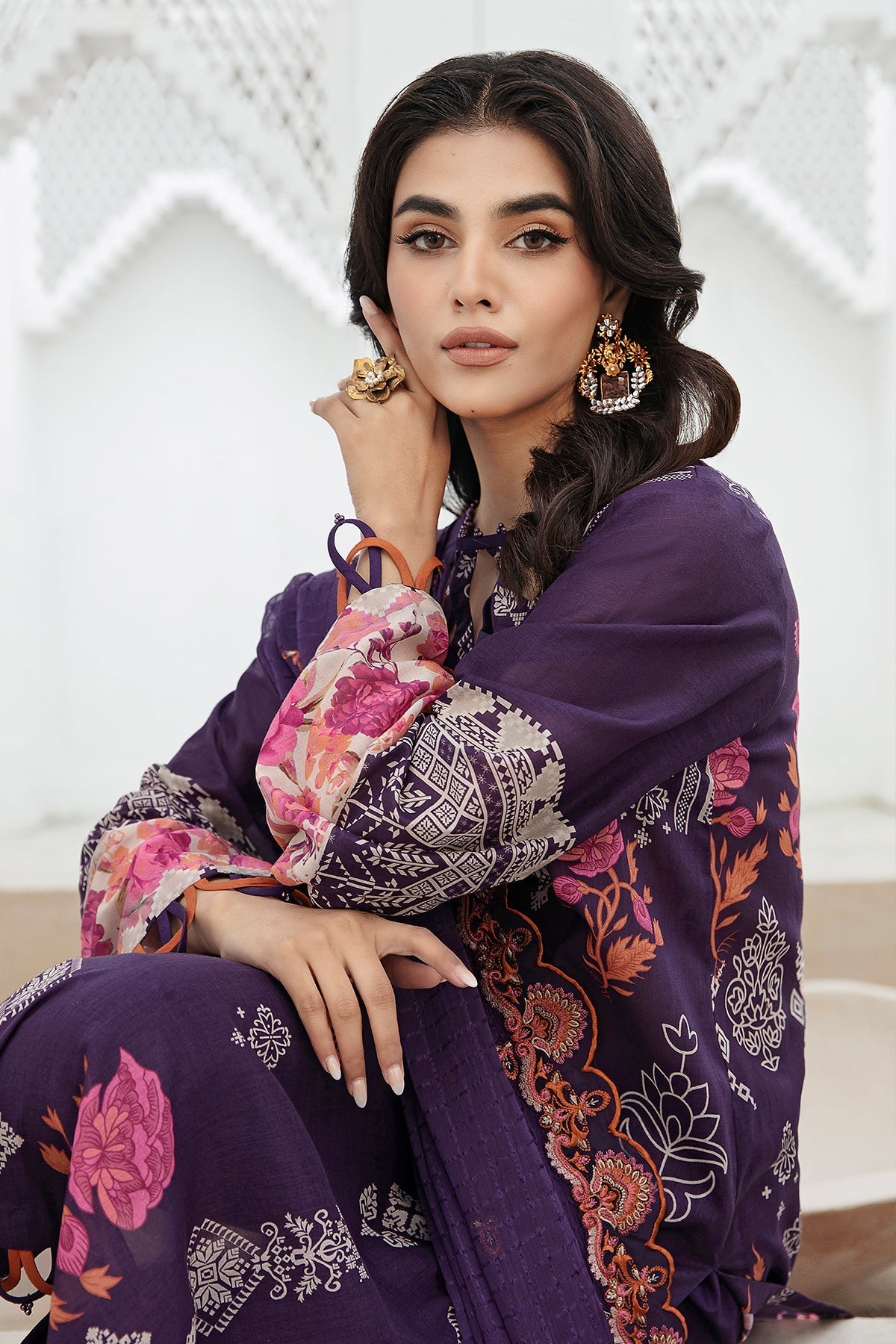 Charizma | Lawn Collection 24 |  AS4-18 by Charizma - Designer Dress - Type: Casuals - Available at Libayah - 100% Original