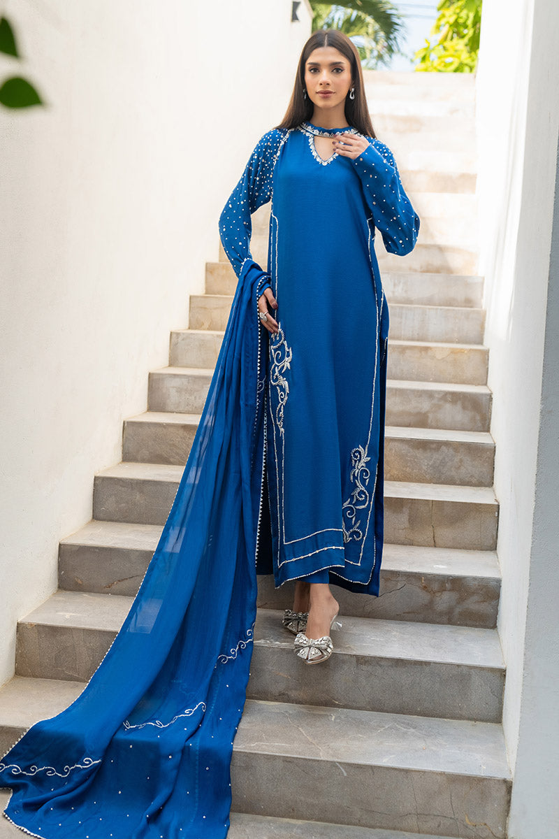 Chic Ophicial | Celenia Pret | Electric Blue by Chic Ophicial - Designer Dress - Type: Ladies Clothes - Available at Libayah - 100% Original