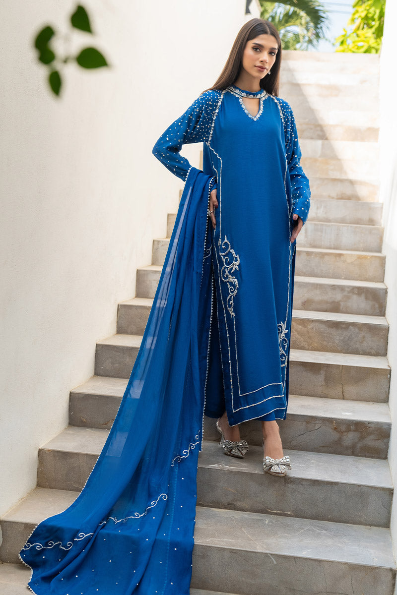 Chic Ophicial | Celenia Pret | Electric Blue by Chic Ophicial - Designer Dress - Type: Ladies Clothes - Available at Libayah - 100% Original