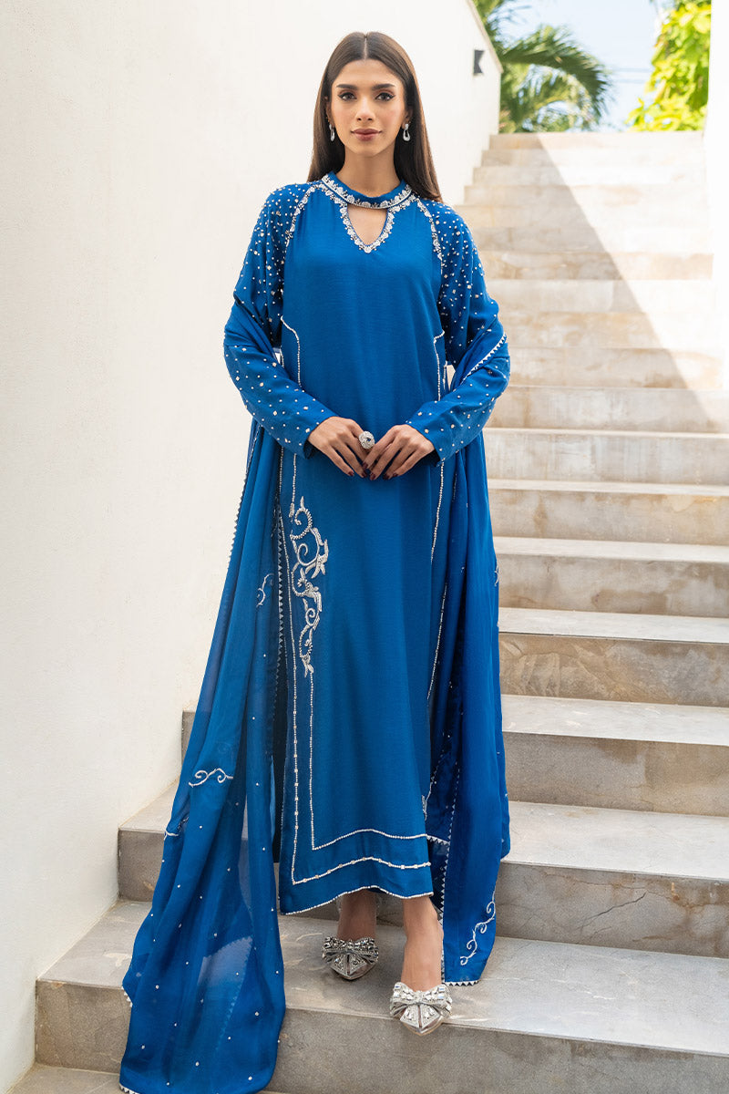 Chic Ophicial | Celenia Pret | Electric Blue by Chic Ophicial - Designer Dress - Type: Ladies Clothes - Available at Libayah - 100% Original