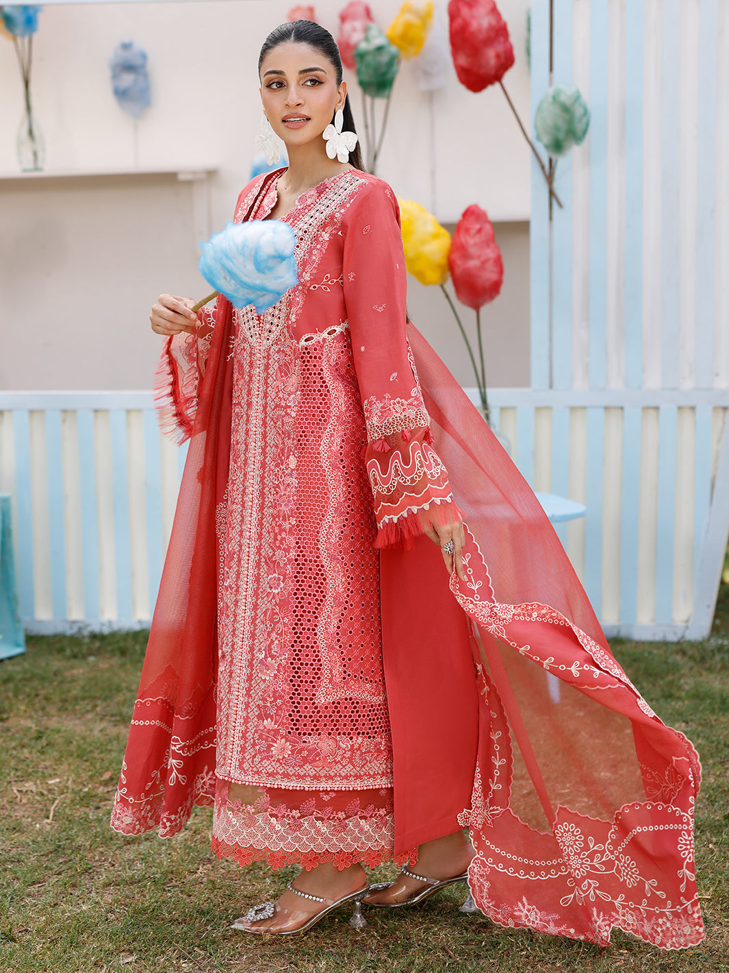 Bin Ilyas | Carnival Summer Edit 25 | 32 - A by Bin Ilyas - Designer Dress - Type: Ladies Clothes - Available at Libayah - 100% Original