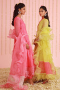 Chic Ophicial | Ruffles Collection | Candy pink Angrakha by Chic Ophicial - Designer Dress - Type: Ladies Clothes - Available at Libayah - 100% Original