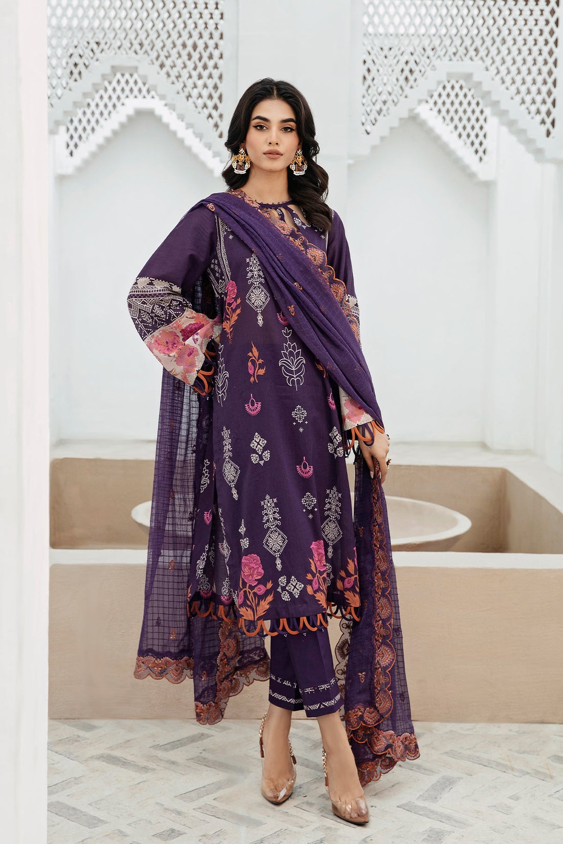 Charizma | Lawn Collection 24 |  AS4-18 by Charizma - Designer Dress - Type: Casuals - Available at Libayah - 100% Original