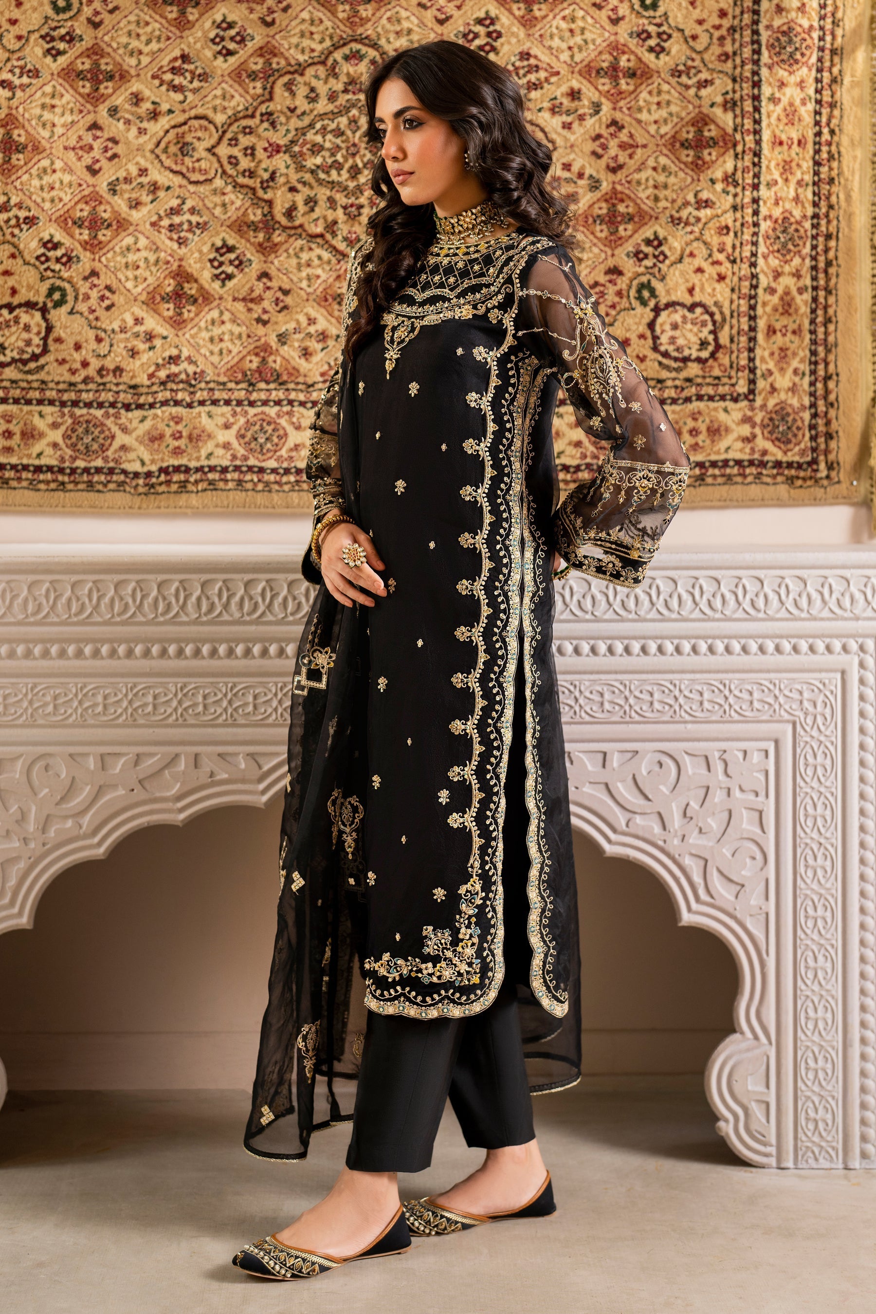 Naqshi | Kaansi Formals | LEENA by Naqshi - Designer Dress - Type: Formal - Available at Libayah - 100% Original